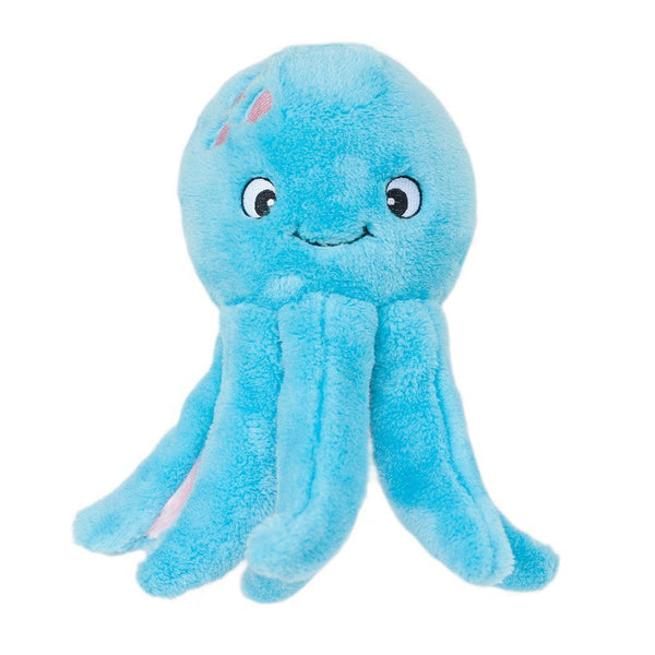 Zippy Paws Grunterz Oscar the Octopus 12 Inch Grunting Toy