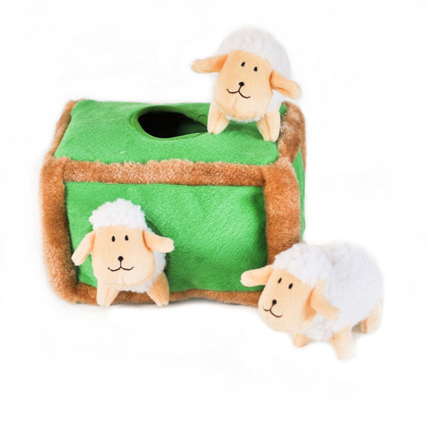 Zippy Paws Burrows Sheep And Pen Puzzle Toy