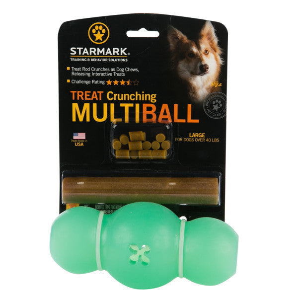 Tough Dog Treat Starmark Treat Ball Starmark Large Treat Crunching