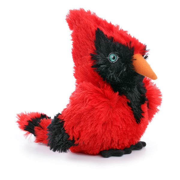 Bottle Bird Cardinal Dog Toy