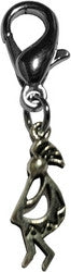 Kokopelli Lobster Claw Charm