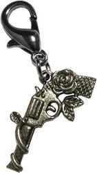 Gun N' Rose Lobster Claw Charm