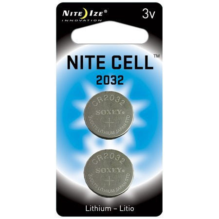 Nite Ize Nite Cell Size 2032 Replacement Batteries 2 Pack