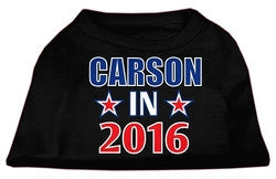 Carson in 2016 Election Screenprint Shirts Black Lg (14)