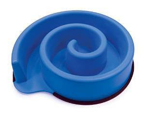 Spot Animal Instincts Slow Feed Bowl Blue