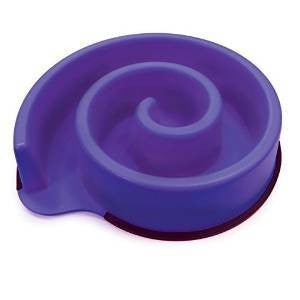 Spot Animal Instincts Slow Feed Bowl Purple