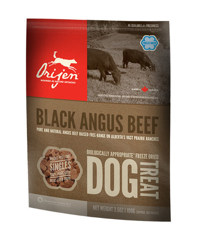 Orijen Black Angus Beef Freeze Dried Dog Treats 3.5oz