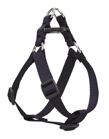 Solid Black Lupine Lifetime Guaranteed Step In Dog Harness