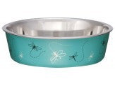 Loving Pet Bella Bowl Dragonfly Turquoise Large