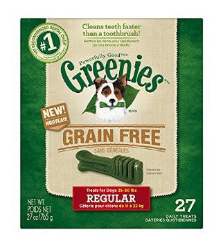 Greenies Grain-Free Regular Dental Dog Treats