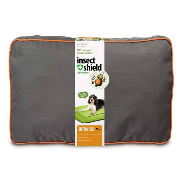 Insect Shield Ultra Dog Bed Gray Medium 36 Inch