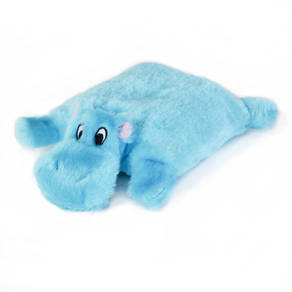 Zippy Paws Squeakie Pad Hippo Extreme Squeak Toy