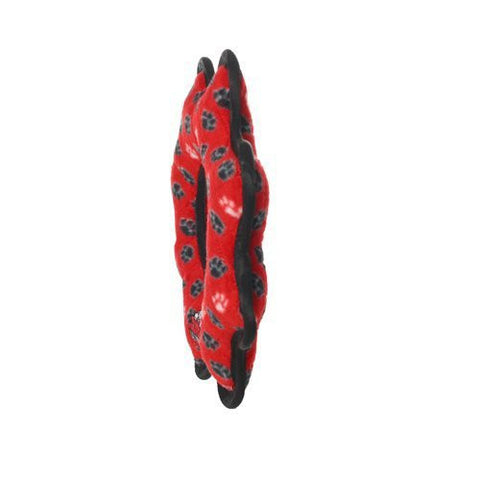 Tuffy Ultimate Gear Ring Red Paw