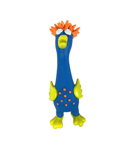 Petstages Latex Free Squeaking Chicken Dog Toy