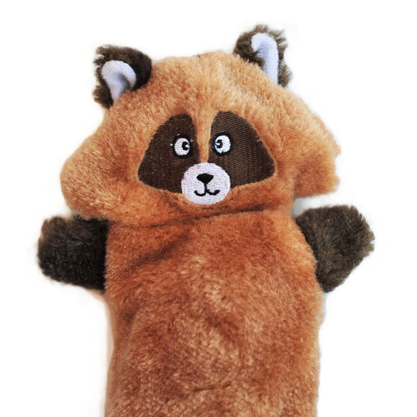 Zippy Paws Zingy Raccoon Squeaker Toy