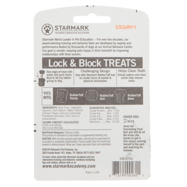 Starmark Lock And Block Medium Chicken Treats