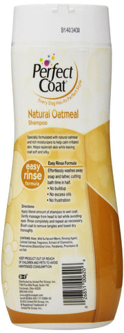 8In1 Perfect Coat Vanilla Oatmeal Dog Shampoo 16oz