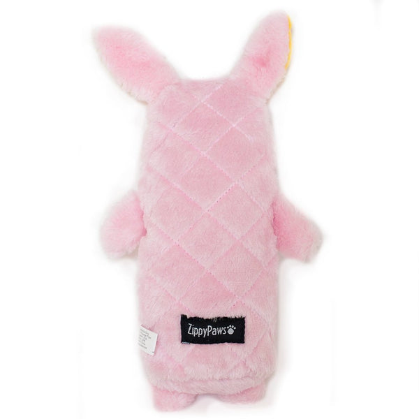 Zippy Paws Large Squeakie Buddie Bunny Rattle Squeak Toy