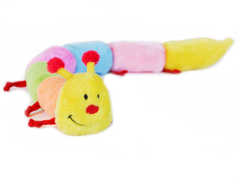 Zippy Paws Caterpillar Deluxe 6-Blaster Squeaker 32 Inch Dog Toy