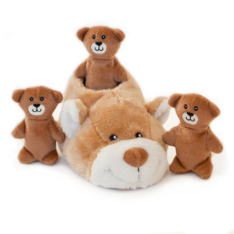 Zippy Paws Slipper Nest Bear Puzzle Toy
