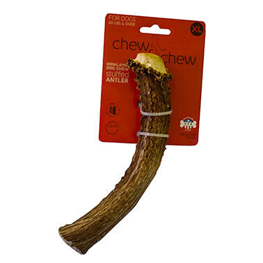 Himalayan Chew And Chew Stuffed Antler X-Large Dog Treat