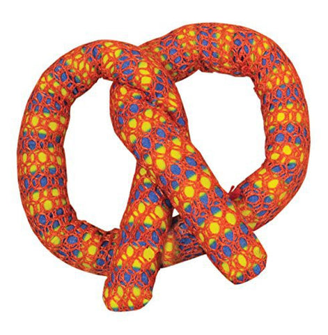 Petstages Catnip Plaque Away Pretzel Cat Toy