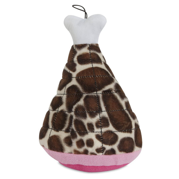Petmate Zoobilee Giraffe Mighty Meaties Hambone Dog Toy