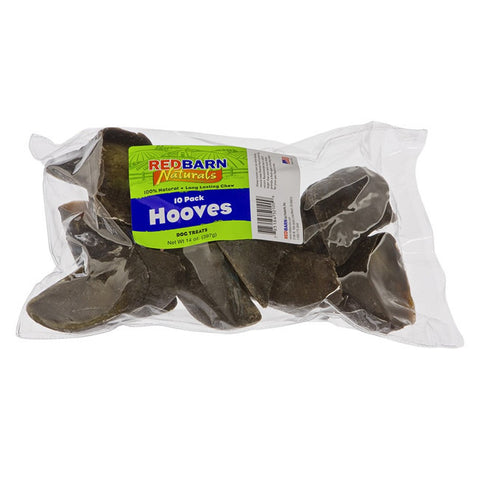 Redbarn Natural Cow Hooves 10 Pack