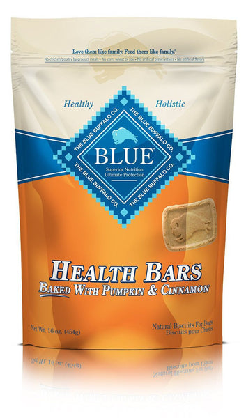 Blue Buffalo Health Bars Pumpkin Cinnamon Treats