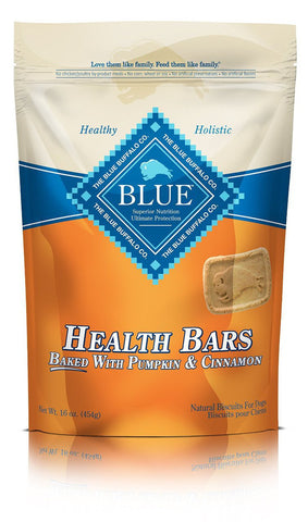 Blue Buffalo Health Bars Pumpkin Cinnamon Treats