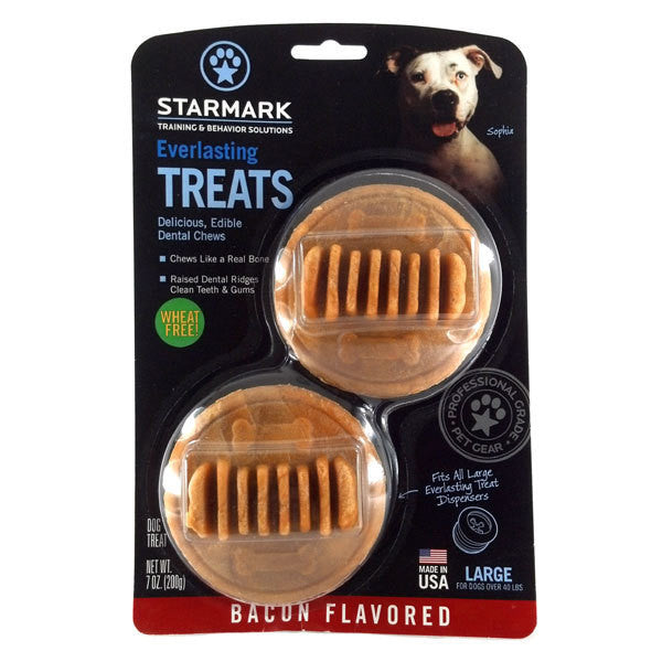 Starmark Everlasting Dental Treats Bacon Large 2pk