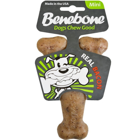 Benebone Bacon Flavored Wishbone Mini Chew Toy 2.9oz