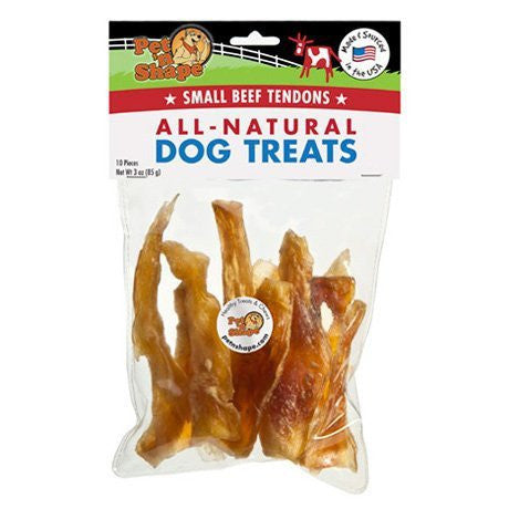 Pet N Shape Beef Tendon Bag 10 Pack Small