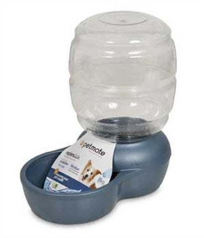 Petmate Replenish 2.5 Gallon Blue Pet Waterer with Microban