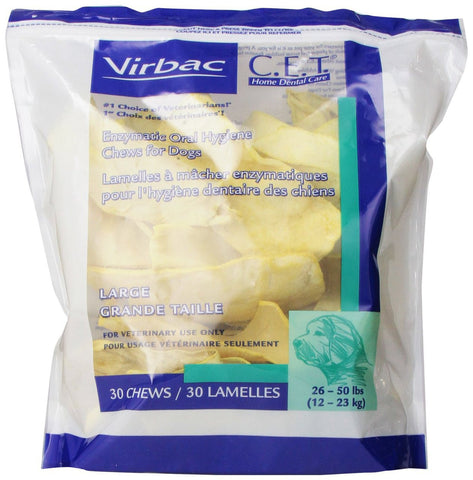 Large Virbac CET Enzymatic Oral Hygiene Chews