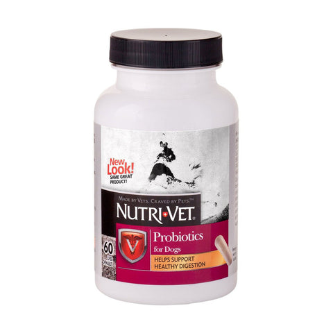 Nutri Vet Probiotics for Dogs 60 Capsules