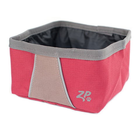 Zippy Paws Desert Red Adventure Travel Bowl