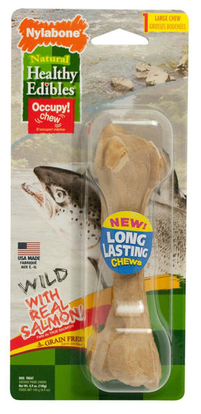 Nylabone Healthy Edibles Wild Salmon Bone Large