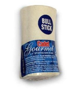 3-4 Inch Sterilized Bully Stick Flavored Stuffed Shin Bone