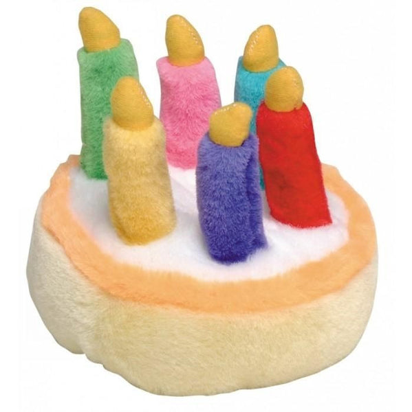 Multipet Musical Birthday Cake 5.5 Inch Dog Toy