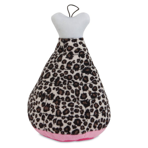 Petmate Zoobilee Leopard Mighty Meaties Hambone Dog Toy