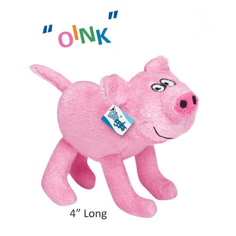 Grriggles Talking Piglet Pal Small 4 Inch Dog Toy