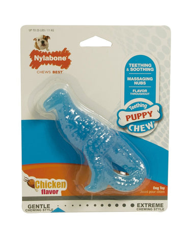 Nylabone Puppy Dinosaur Dental Chew Toy