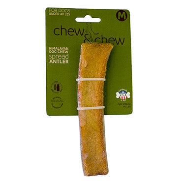 Himalayan Chew And Chew Spread Antler Medium Dog Treat