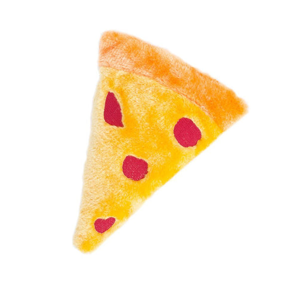 Zippy Paws Squeakie Emojiz Pizza Slice Plush Toy