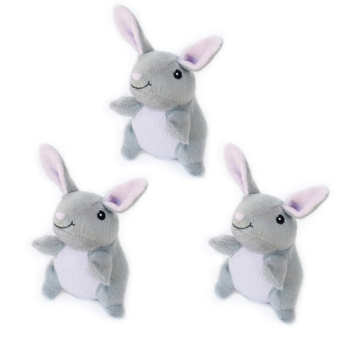 Zippy Paws Burrows 3 Pack Bunnies Refill