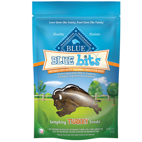 Blue Buffalo Blue Bits Turkey Training Treats 4 oz