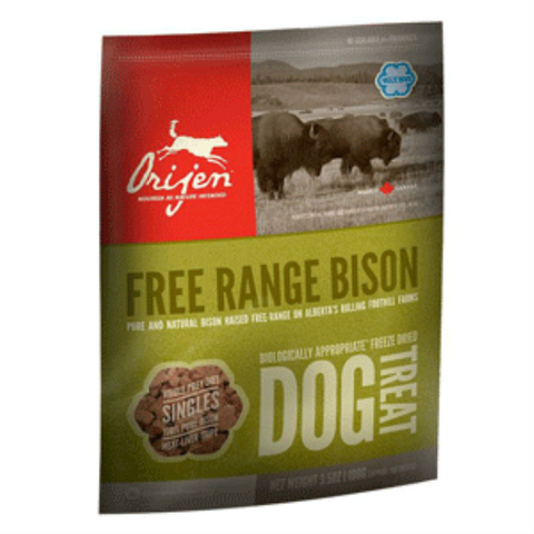 Orijen Alberta Free Range Bison Freeze Dried Dog Treats 3.5oz