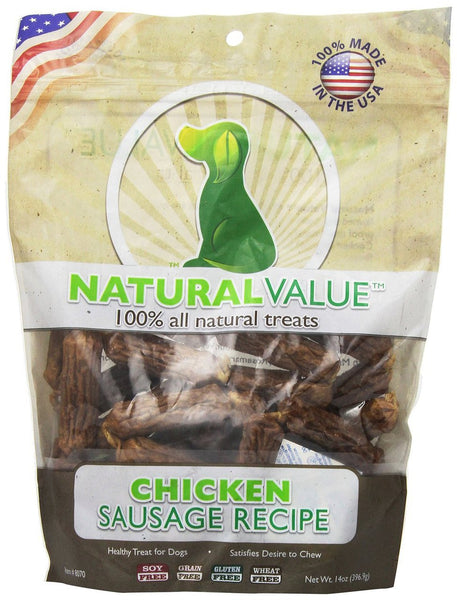 Loving Pets Natural Value Soft Chew Chicken Sausages 14oz