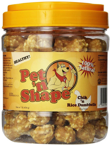 Pet N Shape Chik N Dumbbells 1LB